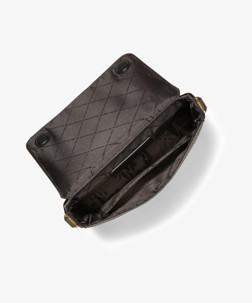 MICHAEL KORS(マイケルコース)の「HUDSON フラップ クロスボディ ウィズ ポーチ ミニ - MKシグネチャー(ショルダーバッグ・メンズ・グリーン系・FREE)」の3枚目の写真