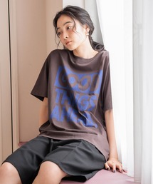 【daily CLIP】BIGロゴルーズTシャツ