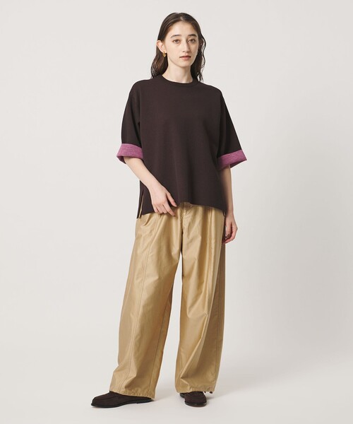 UNITED ARROWS(ユナイテッドアローズ)の「コットン カーブパンツ(その他パンツ・レディース・オフホワイト/ベージュ・36/38)」の13枚目の写真