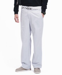 LACOSTE（ラコステ）の「スウェードタッチ ピーチワイドパンツ（その他パンツ）」