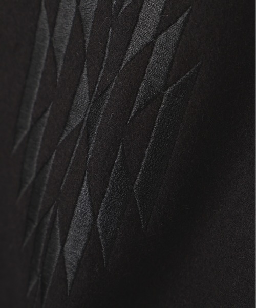 BEAVER(ビーバー)の「B omnivore/ビーオムニボー STADIUM JACKET スタジアムジャケット(スタジャン・メンズ・ブラック/オリーブ・M/L)」の5枚目の写真