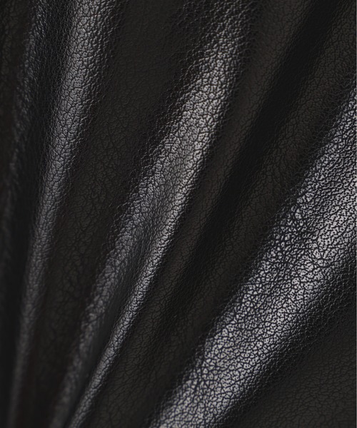 BEAVER(ビーバー)の「B omnivore/ビーオムニボー STADIUM JACKET スタジアムジャケット(スタジャン・メンズ・ブラック/オリーブ・M/L)」の8枚目の写真