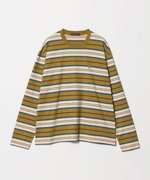 <SCYE BASICS> ボーダー ロングスリーブ Tシャツ