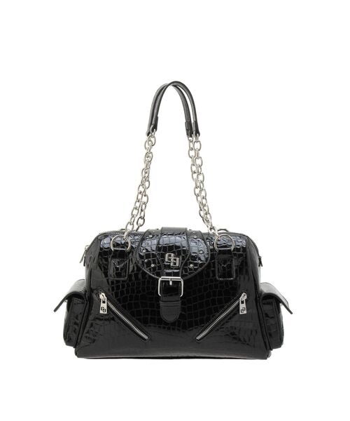 GYDA(ジェイダ)の「GG bijouエナメルクロコ ボストンBAG(ボストンバッグ・レディース・オフホワイト/ブラック・FREE)」の15枚目の写真