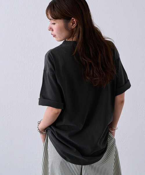 DISCOAT(ディスコート)の「【Enlude】接触冷感ピグメントTシャツ《ユニセックス》(Tシャツ/カットソー・メンズ・ブラック/ブラウン/オフホワイト・MEDIUM/LARGE)」の18枚目の写真