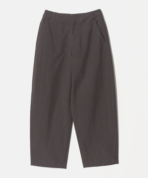 green label relaxing(グリーンレーベルリラクシング)の「TC ツイル ピーチ バレル ワイド パンツ W4(その他パンツ・メンズ・ベージュ/ブラック/ダークブラウン・M/S/L/XL)」の12枚目の写真