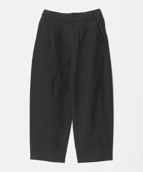 green label relaxing(グリーンレーベルリラクシング)の「TC ツイル ピーチ バレル ワイド パンツ W4(その他パンツ・メンズ・ベージュ/ブラック/ダークブラウン・M/S/L/XL)」の20枚目の写真