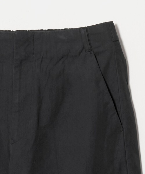 green label relaxing(グリーンレーベルリラクシング)の「TC ツイル ピーチ バレル ワイド パンツ W4(その他パンツ・メンズ・ベージュ/ブラック/ダークブラウン・M/S/L/XL)」の21枚目の写真