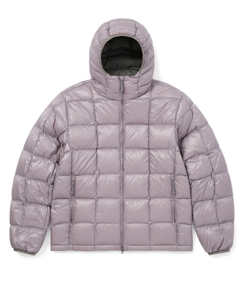 thisisneverthat(ディスイズネバーザット)の「PERTEX Vik Hooded LT Down Jacket(ダウンジャケット/コート・メンズ・グレー/ピンク系その他/ライトグレー/ブラック・XS/S/XL/M/L)」の4枚目の写真