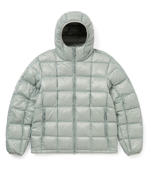 thisisneverthat(ディスイズネバーザット)の「PERTEX Vik Hooded LT Down Jacket(ダウンジャケット/コート・メンズ・グレー/ピンク系その他/ライトグレー/ブラック・XS/S/XL/M/L)」の3枚目の写真