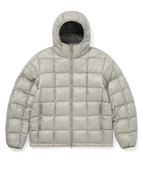 thisisneverthat(ディスイズネバーザット)の「PERTEX Vik Hooded LT Down Jacket(ダウンジャケット/コート・メンズ・グレー/ピンク系その他/ライトグレー/ブラック・XS/S/XL/M/L)」の2枚目の写真