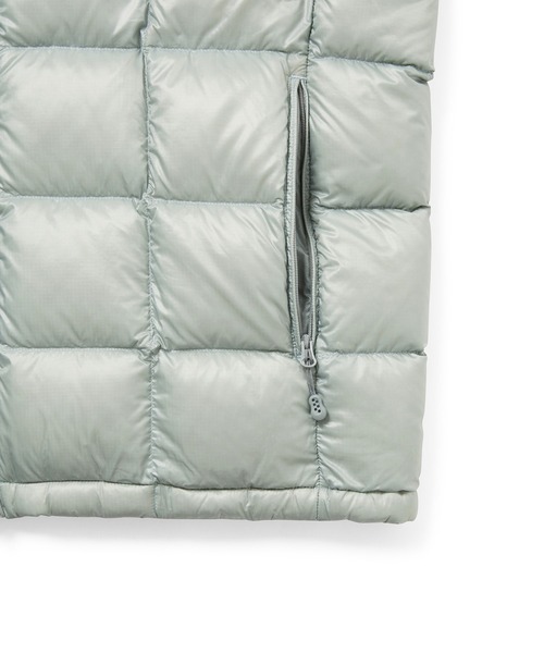 thisisneverthat(ディスイズネバーザット)の「PERTEX Vik Hooded LT Down Jacket(ダウンジャケット/コート・メンズ・グレー/ピンク系その他/ライトグレー/ブラック・XS/S/XL/M/L)」の13枚目の写真