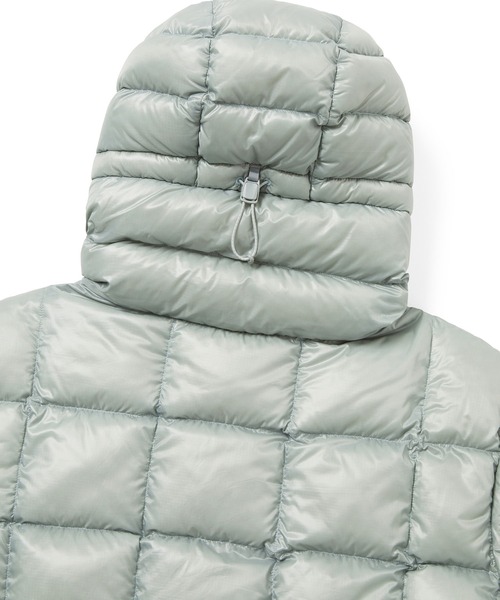 thisisneverthat(ディスイズネバーザット)の「PERTEX Vik Hooded LT Down Jacket(ダウンジャケット/コート・メンズ・グレー/ピンク系その他/ライトグレー/ブラック・XS/S/XL/M/L)」の17枚目の写真