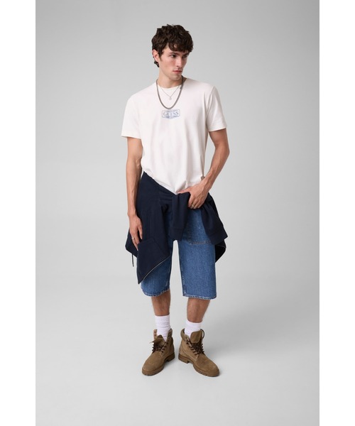 ヒョンジン 着用】 GUESS JEANS Classic Logo Tee Tシャツ 半袖