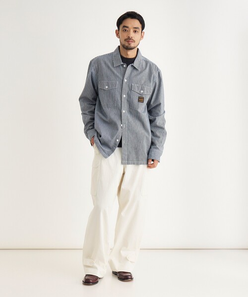 Levi's(リーバイス)の「Levi's WORK WEAR ワーカーシャツ(シャツ/ブラウス・メンズ・ネイビー・05/04/03)」の5枚目の写真