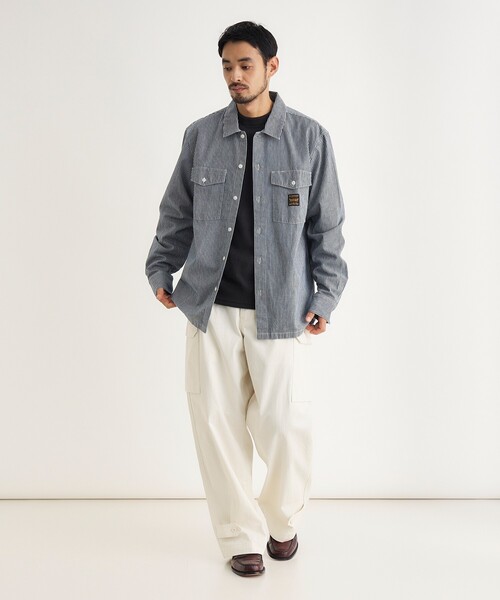 Levi's(リーバイス)の「Levi's WORK WEAR ワーカーシャツ(シャツ/ブラウス・メンズ・ネイビー・05/04/03)」の6枚目の写真