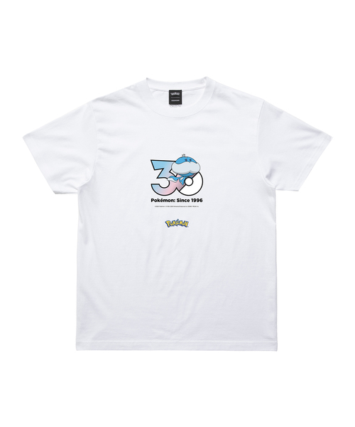 ZOZOSPOT(ゾゾスポット)の「Pokemon 30th Anniversary 1025 T-shirt 「ブルンゲル(オスのすがた)」(Tシャツ/カットソー・レディース・ホワイト・SMALL/MEDIUM/LARGE/X-LARGE/XX-LARGE/XXX-LARGE/100cm/110cm/120cm/130cm/140cm/150cm/160cm)」の1枚目の写真