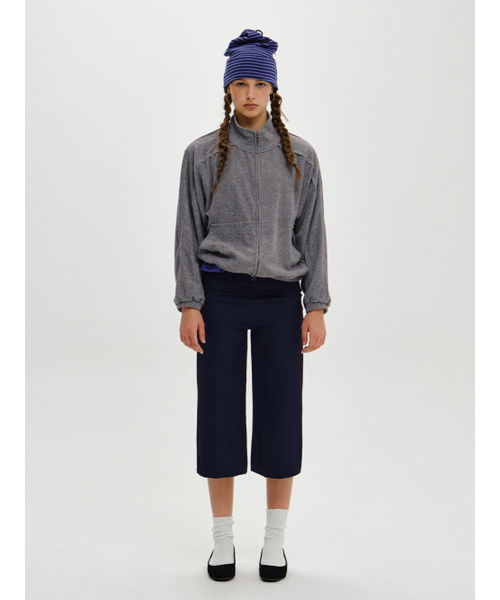 PLZPROJECT(プリーズプロジェクト)の「TERRY TRACK JACKET, GRAY(ナイロンジャケット・レディース・その他・FREE)」の2枚目の写真