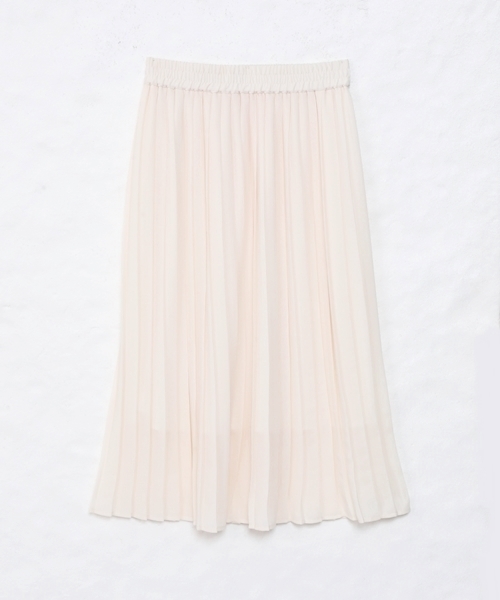 Chico(チコ)の「プリーツスカート(スカート・レディース・アイボリー/ピンクベージュ・FREE)」の8枚目の写真