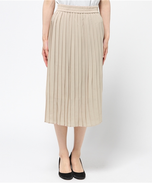 Chico(チコ)の「プリーツスカート(スカート・レディース・アイボリー/ピンクベージュ・FREE)」の9枚目の写真