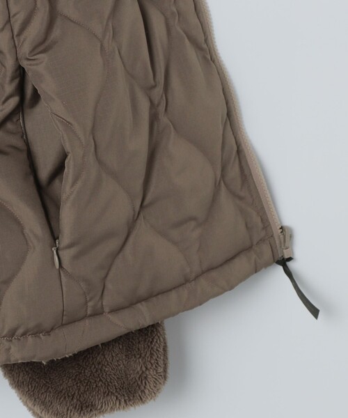 TAION(タイオン)の「【SHIPS別注】WILD THINGS × TAION: LEVEL3 シャギー ジャケット(ミリタリージャケット・メンズ・ブラック/カーキ/ダークグレー・MEDIUM/LARGE/X-LARGE/SMALL)」の13枚目の写真