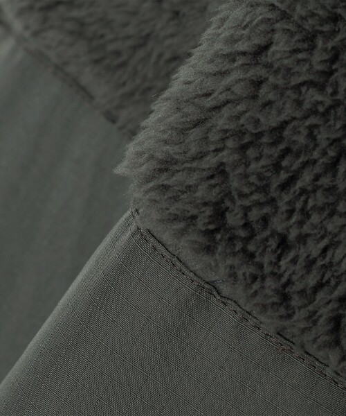 TAION(タイオン)の「【SHIPS別注】WILD THINGS × TAION: LEVEL3 シャギー ジャケット(ミリタリージャケット・メンズ・ブラック/カーキ/ダークグレー・MEDIUM/LARGE/X-LARGE/SMALL)」の17枚目の写真