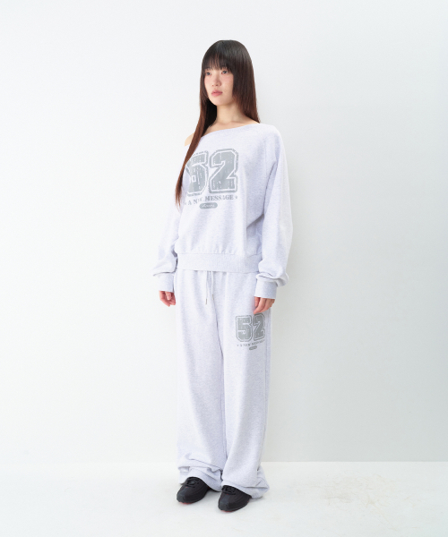 AMESWORLDWIDE(アメスワールドワイド)の「52 カジュアルスウェットパンツ ライトグレー(スウェットパンツ・レディース・その他・SMALL/MEDIUM)」の5枚目の写真