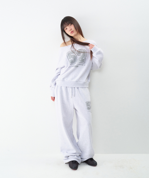 AMESWORLDWIDE(アメスワールドワイド)の「52 カジュアルスウェットパンツ ライトグレー(スウェットパンツ・レディース・その他・SMALL/MEDIUM)」の6枚目の写真