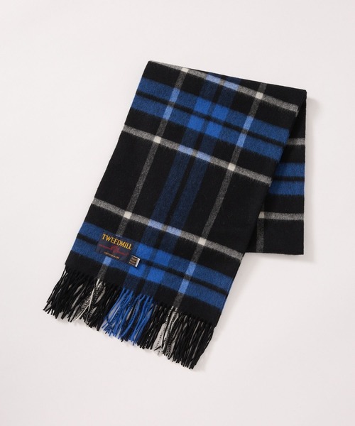 TWEED MILL（ツイードミル）の「【TWEEDMILL】Kneerugストール（ストール/ショール・レディース・オレンジ/ブルー/パープル・フリー）」の17枚目の写真