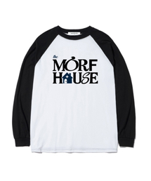 MORF HOUSE プリント オーバーサイズ ロングスリーブ ブラック