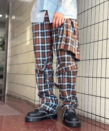 MILKBOY（ミルクボーイ）の「BRICK-CHECK BONDAGE パンツ（その他パンツ）」