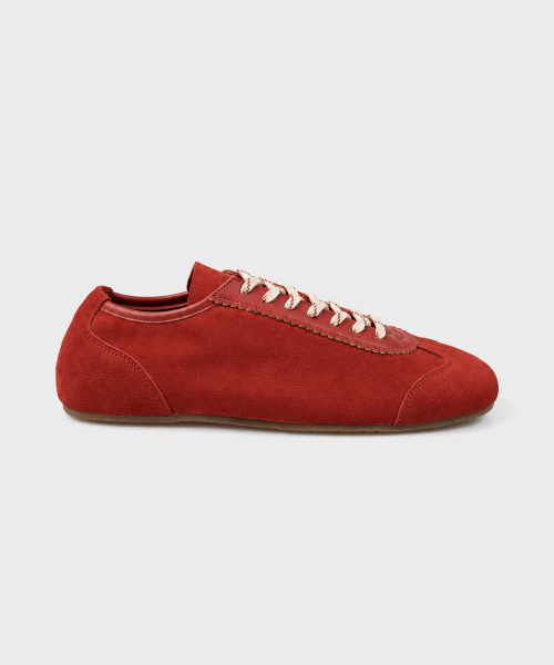 LEIRE（ルアール）の「スエードレザーフラットスニーカー [レッド]（スニーカー・メンズ・その他・26.0cm/28.0cm/29.0cm）」の5枚目の写真