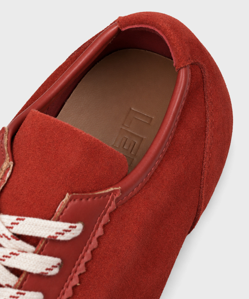 LEIRE（ルアール）の「スエードレザーフラットスニーカー [レッド]（スニーカー・メンズ・その他・26.0cm/28.0cm/29.0cm）」の7枚目の写真