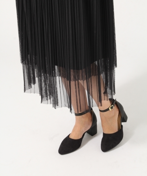 GLOBAL WORK（グローバルワーク）の「チュールティアードスカート/727341（スカート・レディース・オフホワイト/ネイビー/グリーン・LARGE/MEDIUM）」の9枚目の写真