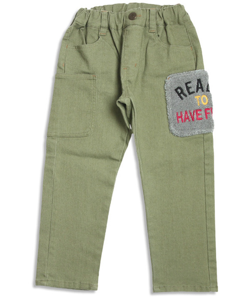 BREEZE（ブリーズ）の「ネット限定 サガラカーゴポケットパンツ（その他パンツ・キッズ・カーキ/インディゴブルー/マスタード・95/90/100/120/110/130/140/80）」の22枚目の写真