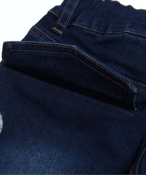 BREEZE（ブリーズ）の「ネット限定 サガラカーゴポケットパンツ（その他パンツ・キッズ・カーキ/インディゴブルー/マスタード・95/90/100/120/110/130/140/80）」の9枚目の写真