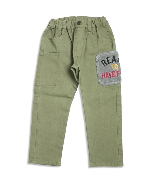 BREEZE（ブリーズ）の「ネット限定 サガラカーゴポケットパンツ（その他パンツ・キッズ・カーキ/インディゴブルー/マスタード・95/90/100/120/110/130/140/80）」の14枚目の写真