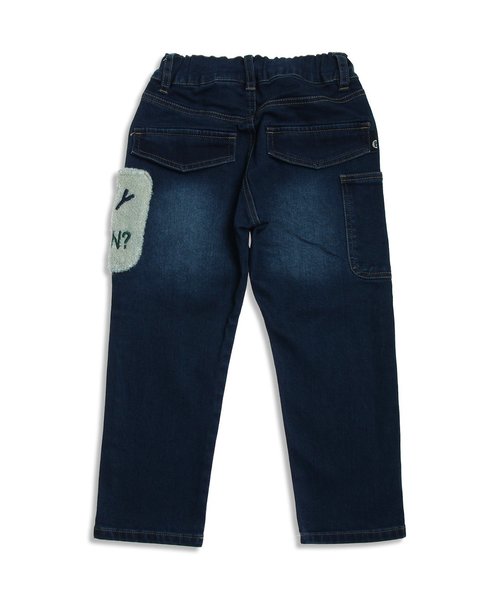 BREEZE（ブリーズ）の「ネット限定 サガラカーゴポケットパンツ（その他パンツ・キッズ・カーキ/インディゴブルー/マスタード・95/90/100/120/110/130/140/80）」の5枚目の写真