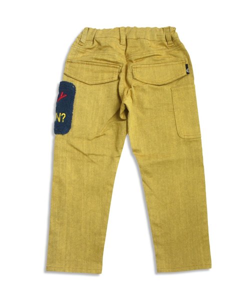 BREEZE（ブリーズ）の「ネット限定 サガラカーゴポケットパンツ（その他パンツ・キッズ・カーキ/インディゴブルー/マスタード・95/90/100/120/110/130/140/80）」の7枚目の写真