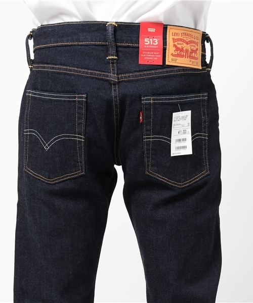 Levi's（リーバイス）の「【LEVI'S】513（TM) SLIM STRAIGT　ワンウォッシュ（デニムパンツ・メンズ・ワンウォッシュ・28inch/33inch/31inch/34inch/30inch/32inch/29inch）」の6枚目の写真