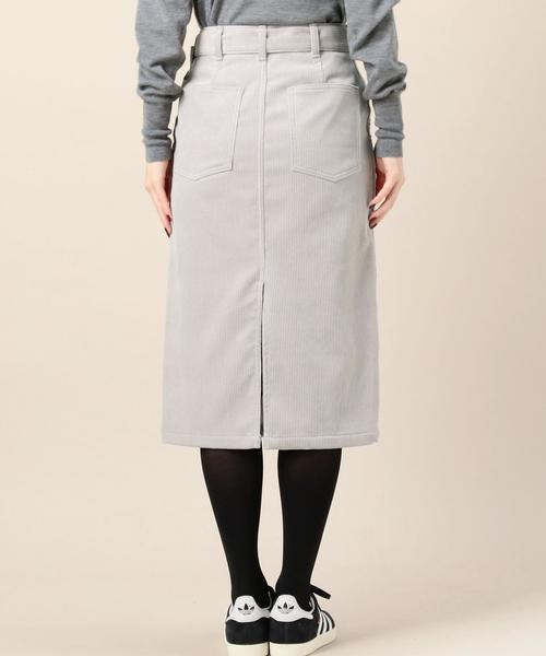 BEAUTY&YOUTH UNITED ARROWS（ビューティーアンドユースユナイテッドアローズ）の「BY コーデュロイベルトタイトスカート◆（スカート・レディース・ネイビー/ブラウン/オフホワイト/ダークグリーン/ライトグレー・SMALL/MEDIUM）」の14枚目の写真