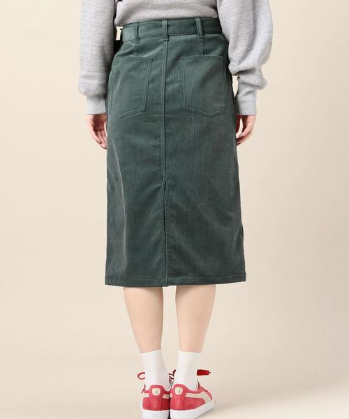 BEAUTY&YOUTH UNITED ARROWS（ビューティーアンドユースユナイテッドアローズ）の「BY コーデュロイベルトタイトスカート◆（スカート・レディース・ネイビー/ブラウン/オフホワイト/ダークグリーン/ライトグレー・SMALL/MEDIUM）」の8枚目の写真