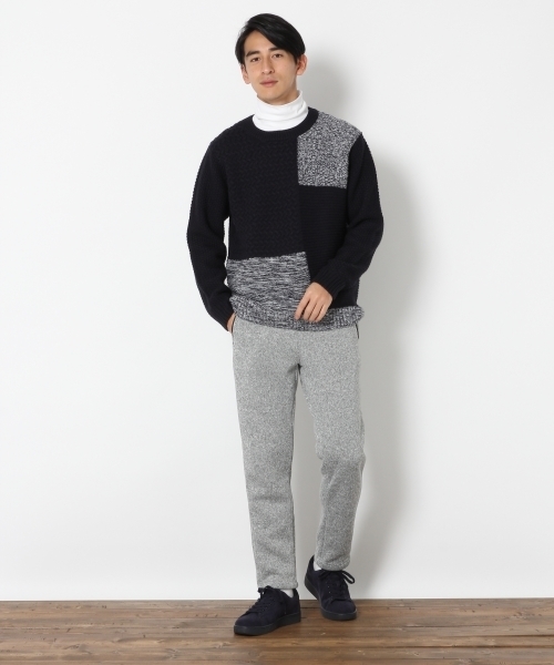 RAGEBLUE（レイジブルー）の「裏起毛ニットフリースイージーパンツ/738982（その他パンツ・メンズ・グレー/ネイビー・MEDIUM/LARGE）」の17枚目の写真