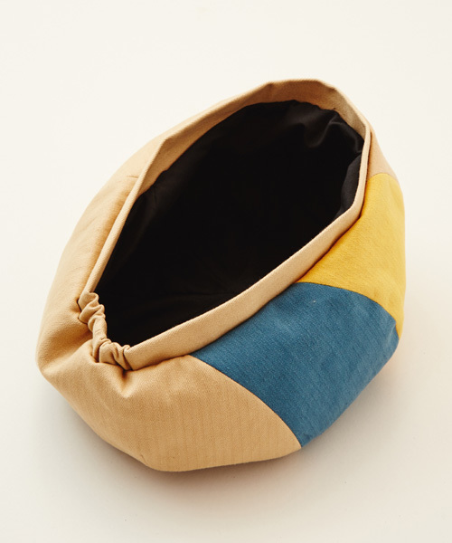 チャイハネ（チャイハネ）の「【チャイハネ】パッチワークベレー帽（ハンチング/ベレー帽・レディース・カーキ/ベージュ/ネイビー・FREE）」の14枚目の写真