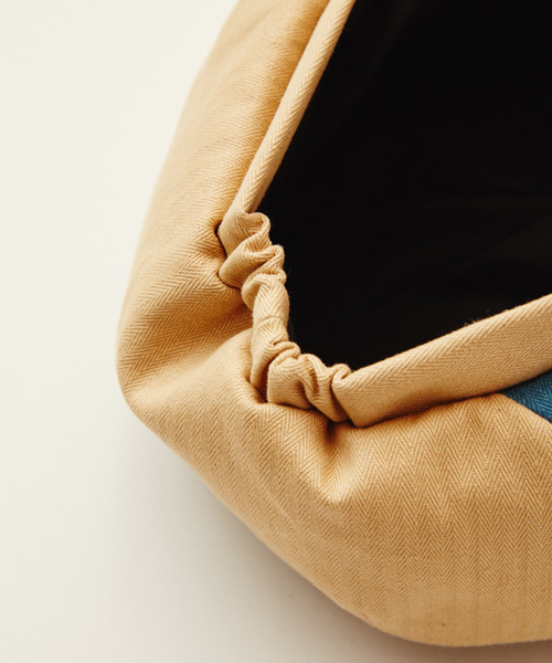 チャイハネ（チャイハネ）の「【チャイハネ】パッチワークベレー帽（ハンチング/ベレー帽・レディース・カーキ/ベージュ/ネイビー・FREE）」の15枚目の写真