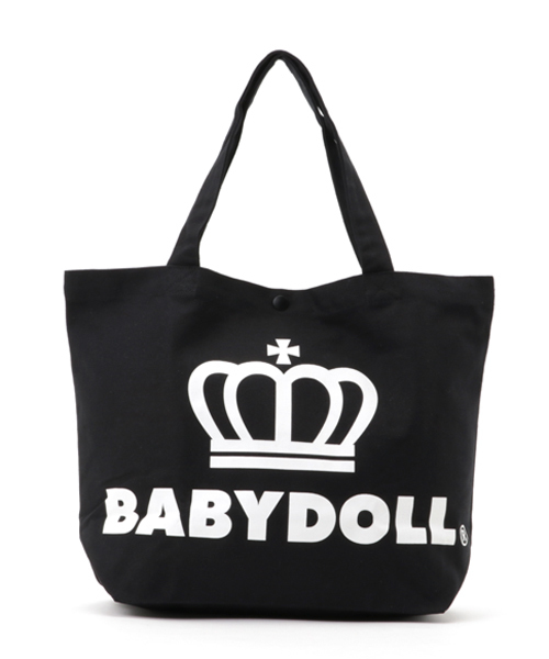 BABYDOLL(ベビードール)の「通販限定★レッスンバッグにも使える♪王冠ロゴトートバッグ/Mサイズ横型7311(トートバッグ)」|その他4