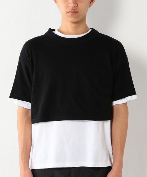 CLASS(クラス)の「<CLASS(クラス)> D.T.3(Tシャツ/カットソー・メンズ・ホワイト/ブラック/オリーブ・1/2)」の7枚目の写真