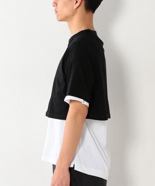 CLASS(クラス)の「<CLASS(クラス)> D.T.3(Tシャツ/カットソー・メンズ・ホワイト/ブラック/オリーブ・1/2)」の8枚目の写真