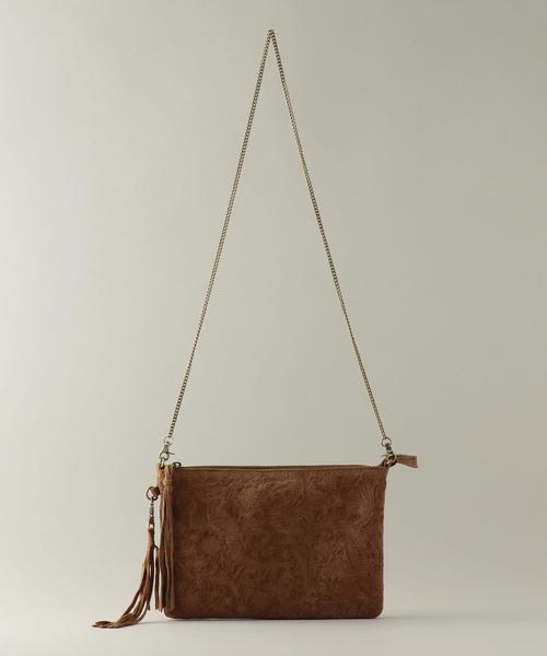 UNITED ARROWS（ユナイテッドアローズ）の「SFL スクウェア ポシェット ◆（ショルダーバッグ・レディース・ブラック/ブラウン・FREE）」の3枚目の写真