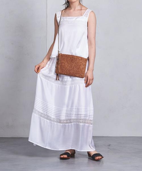 UNITED ARROWS（ユナイテッドアローズ）の「SFL スクウェア ポシェット ◆（ショルダーバッグ・レディース・ブラック/ブラウン・FREE）」の15枚目の写真